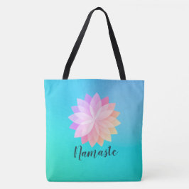 YOGA Studio Meditation Instructor Colorful Mandala Tasche