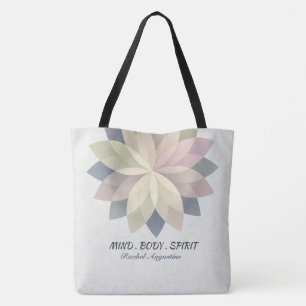 YOGA-Studio-Meditationslehrer Buntes Mandala Tasche