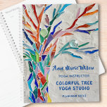 Yoga Studio Planer<br><div class="desc">Dieser dekorative Yoga Studio Planner zeichnet sich durch einen Regenbogenbäumchen aus, der auf einem hellgrauen Hintergrund abgebildet ist. Fügen Sie Ihren Namen, Beruf, Jahr und Unternehmen, um es zu personalisieren. Verwenden Sie die Option Weitere anpassen, um die Textgröße, den Stil oder die Farbe zu ändern, wenn Sie möchten. Weil wir...</div>