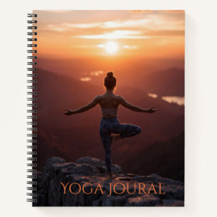Yoga Sunrise Journal / Notebook Notizbuch