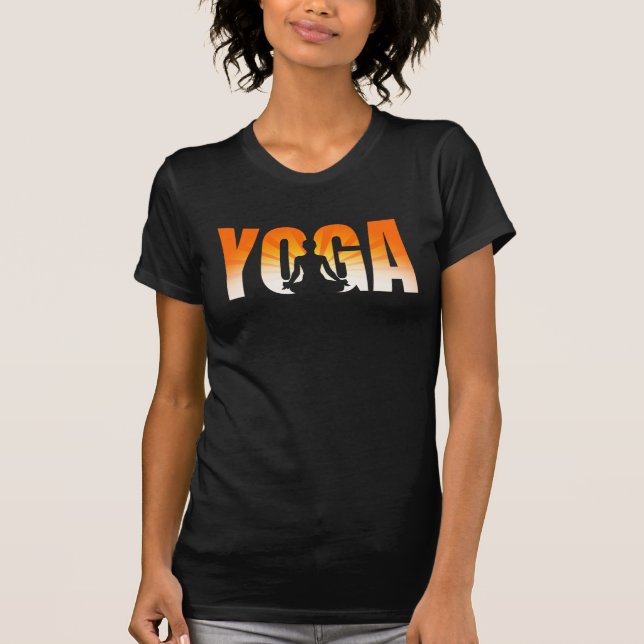 Yoga Sunshine T-Shirt (Vorderseite)