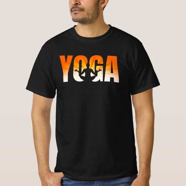 Yoga Sunshine T - Shirt (Vorderseite)