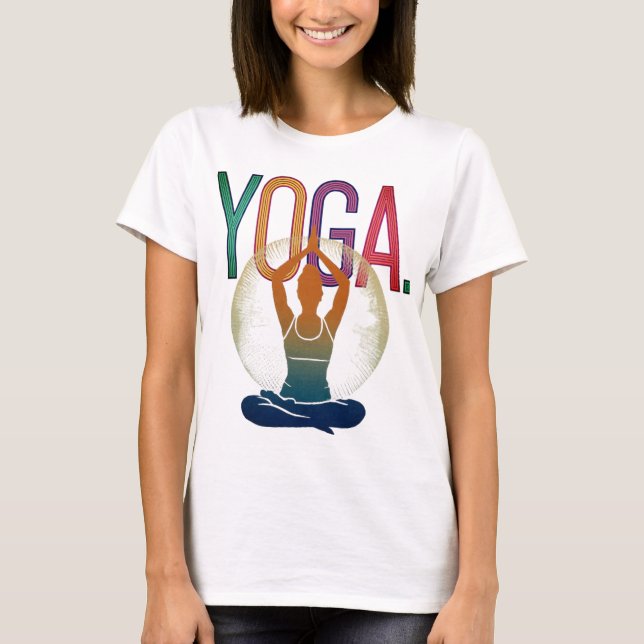 "YOGA." T-Shirt (Vorderseite)