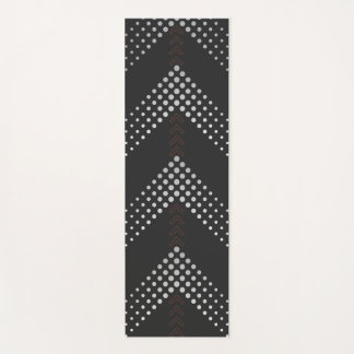 Yoga Tapis de sport géométrique noir