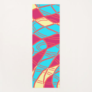 Yoga Tapis de Yoga, Un design classique élégant multico