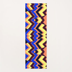Yoga Tapis de Yoga, Un design classique élégant multico