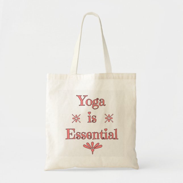 Yoga-Tasche Yoga ist wichtig Tragetasche (Vorne)