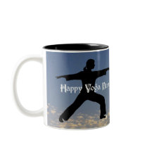 Yoga: Tasse des Kriegers II