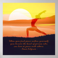 Yoga Teacher Sun Salutation Half Moon Pose Quote