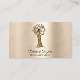 Yoga Therapy Psychology Life Coach Tree of Life B Visitenkarte