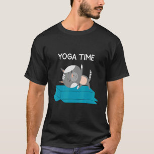 Yoga Time Cat Relax Medizin T-Shirt