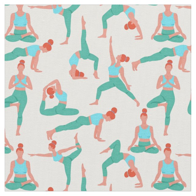 Yoga Time Stoff (Nahaufnahme)