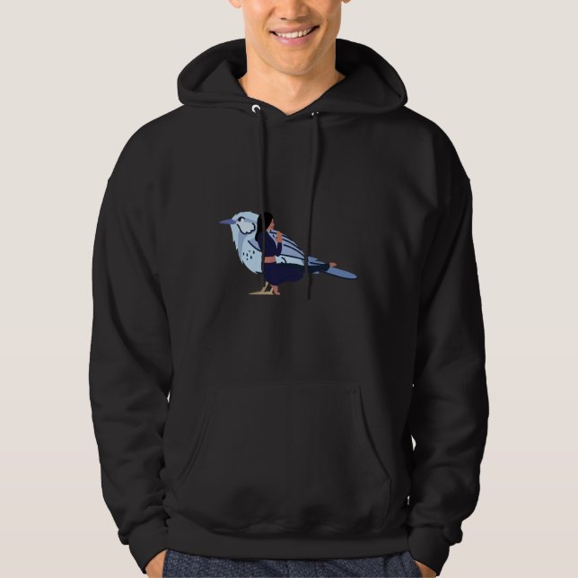 Yoga Toe Stand Hoodie (Vorderseite)