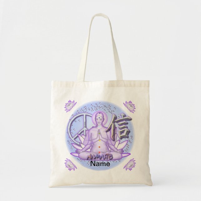 Yoga Trust Tote Bag Tragetasche (Vorne)