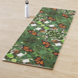 Yoga Übung Mat Monarch Butterfliegen Yogamatte