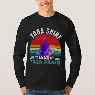 Yoga, um meinen Yoga Pants zu entsprechen T-Shirt