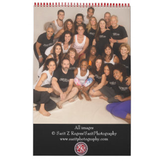 Yoga und Body Image Coalition 15-monatiger Kalende Kalender