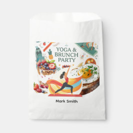 Yoga- und Brunch-Party Geschenktütchen