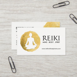 Yoga und Reiki Visitenkarten Visitenkarte