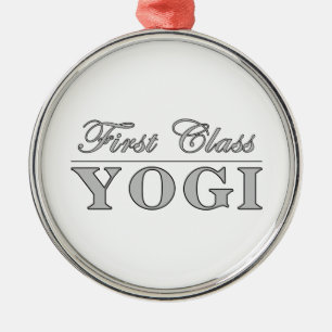 Yoga und Yogis: Erste KlasseYogi Ornament Aus Metall