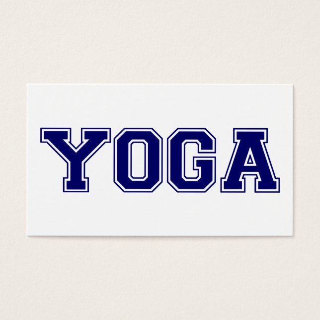 Yoga University Style (Vorderseite)