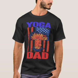 Yoga-Vater Spiritualität Meditation Yoga 4 T-Shirt