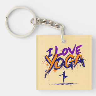 Yoga Vibes Schlüsselanhänger