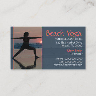Yoga Visitenkarte