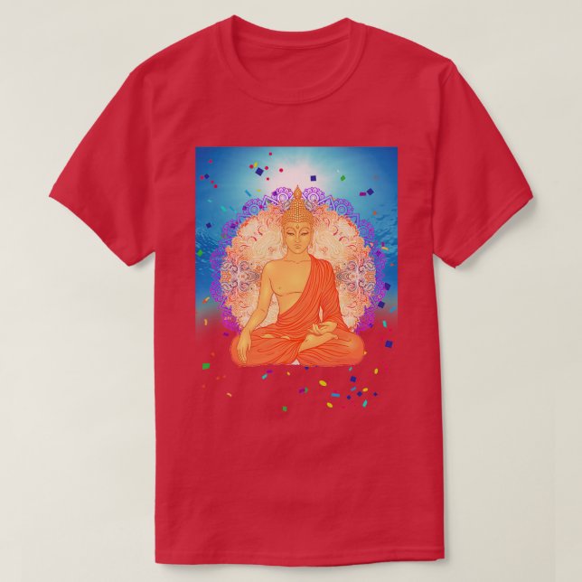 YOGA von MENSCHEN T-Shirt (Design vorne)