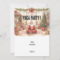 Yoga Weihnachtslehrer