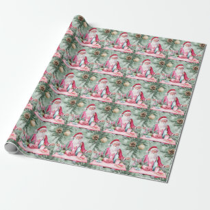 Yoga Weihnachtslehrer Geschenkpapier