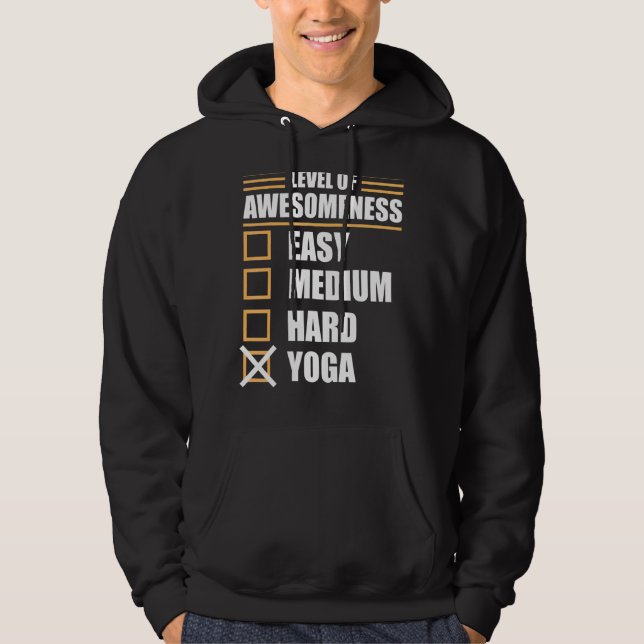 Yoga Workout Hoodie (Vorderseite)