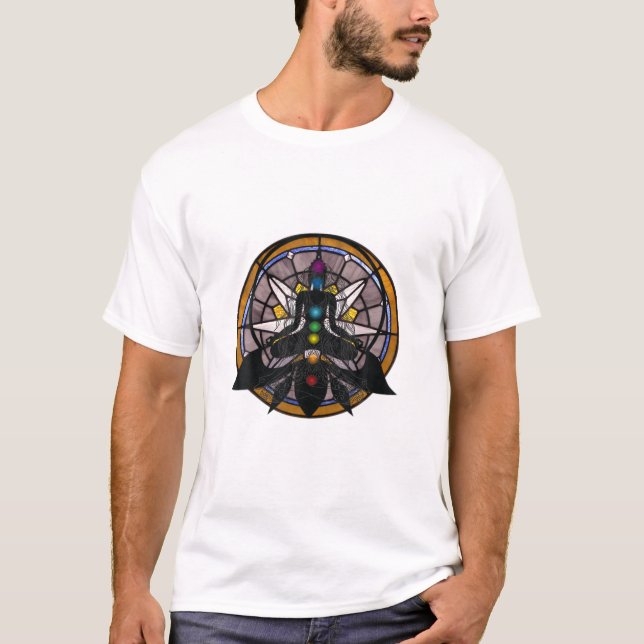 Yoga, Yoga ist meine Religion, Yoga Archi T-Shirt (Vorderseite)