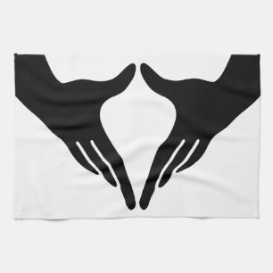 Yoga Yoni Mudra Geschirrtuch