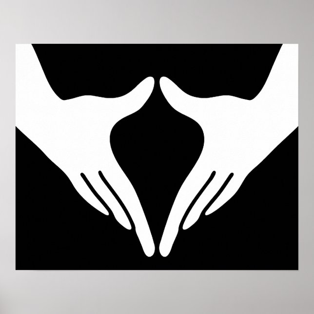 Yoga Yoni Mudra Poster (Vorne)