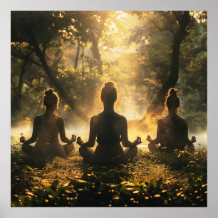 Yoga zusammen poster