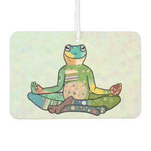 Yogafrosch Autolufterfrischer