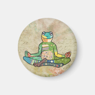 Yogafrosch Magnet