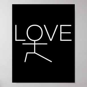 Yogageschenke für Yogalehrer Frauen Mädchen Liebe Poster