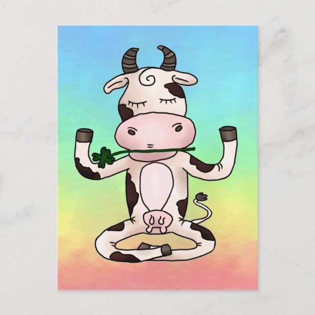 Yogakuh Postkarte (Vorderseite)