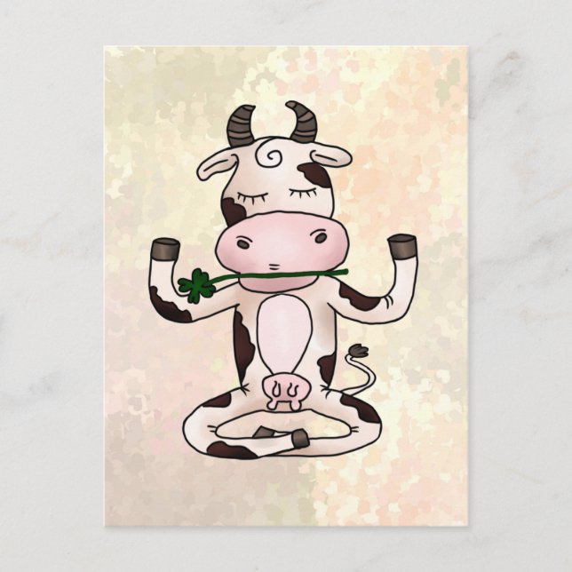 Yogakuh Postkarte (Vorderseite)