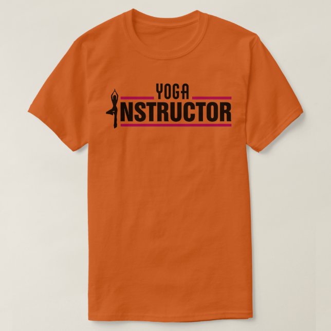 Yogalehrer T-Shirt (Design vorne)
