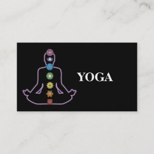 Yogalehrer Visitenkarte