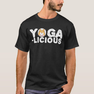 Yogalicious Spaß Niedlich Yoga Meditation T-Shirt