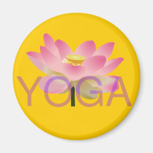 Yogalotosmagnet Magnet