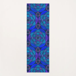 Yogamat mit reichhaltiger Mandala in Juwelenfarbe Yogamatte