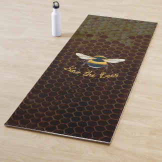 Yogamat Rette die Bienen Yogamatte