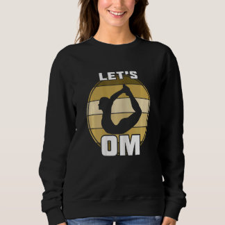 YogaOutfit von Frauen mit Sonnenuntergang Lasse Ge Sweatshirt
