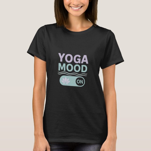 Yogastimmung T-Shirt (Vorderseite)