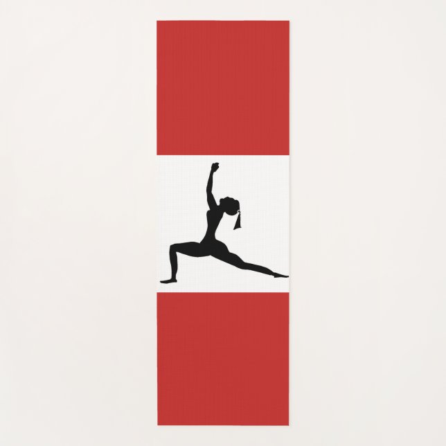 Yogaübung am Morgen Yogamatte (Vorderseite)